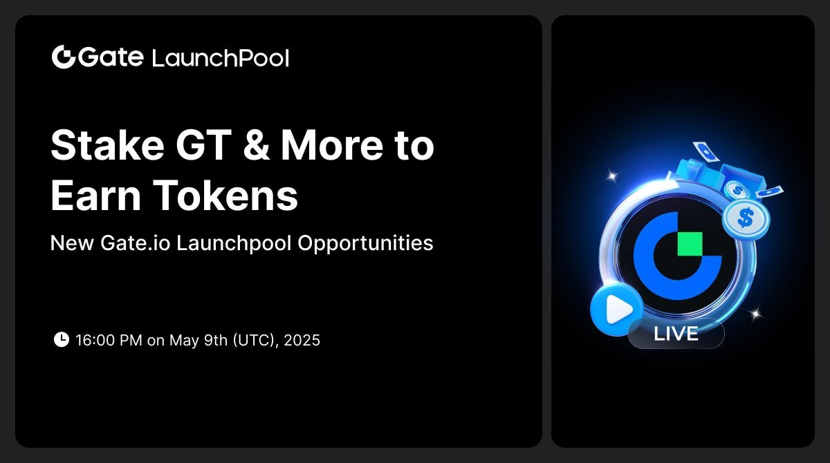 Gate_Launch's tweet photo. https://t.co/a1d9vDdxRr #Launchpool Weekly AMA #Giveaway

- RT &amp; tag 3 friends
- 3 winners * $5 each
- 24H only 

Join #AMA: Stake $GT &amp; More to Earn Tokens: New Gateio Launchpool Opportunities
🔗 https://t.co/lWilIwGqBi

📆 16:00 PM, May 9th (UTC) https://t.co/M7e3YuhNxU