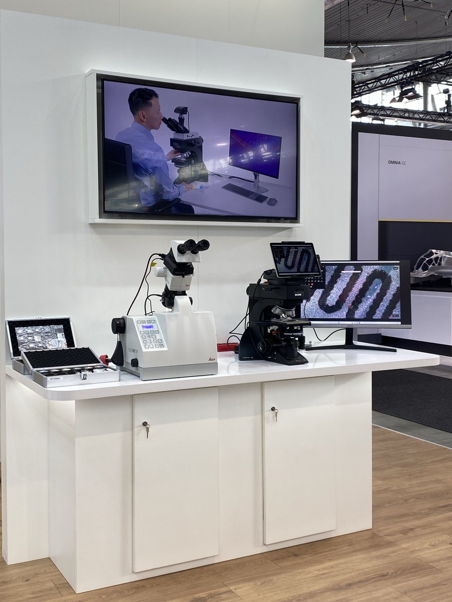 LeicaMicro's tweet image. We&apos;re excited to see you at #Control2025 in Stuttgart! Come visit Leica Microsystems in Hall 9, Booth 9508 and explore our latest solutions for microscopy and sample preparation. 
More info: fcld.ly/8wxzu7c