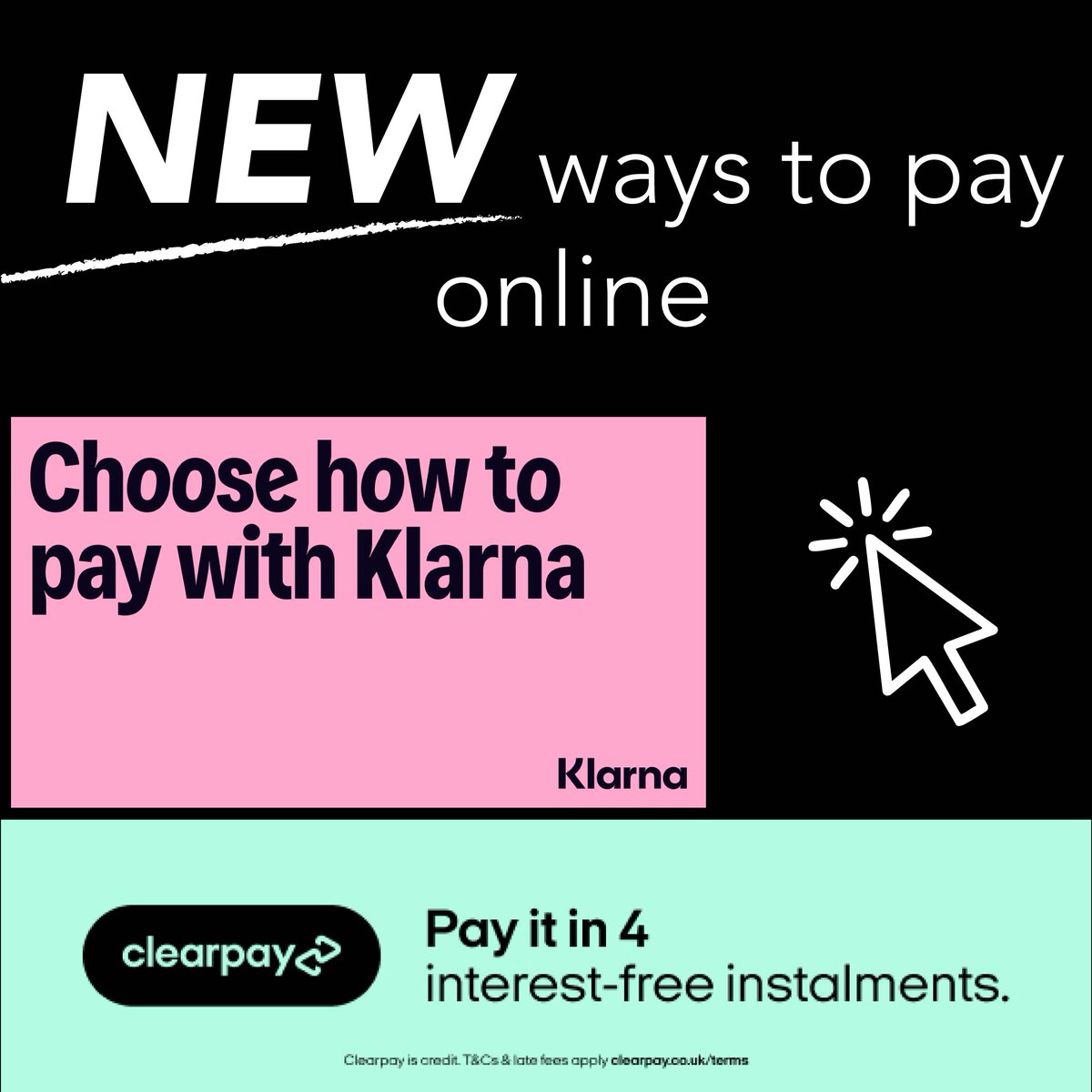 🌞 Summer Vibes, Smart Choices 🌿
You don’t need to break the bank to give your garden a glow-up. Shop smart and skip the pressure to splurge with our choice of payment options.  #klarna #clearpay #shopsmart  #SmartSpending #TopDeals #OutdoorVibes #LandscapingTips