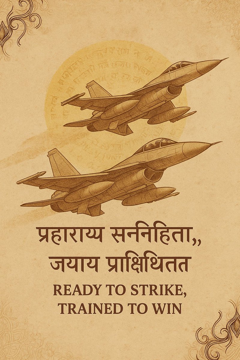 हिन्दुओं एक जय घोष हो जाये,
नमः पार्वती पतये, हर-हर महादेव 🔥

#OperationSindoor