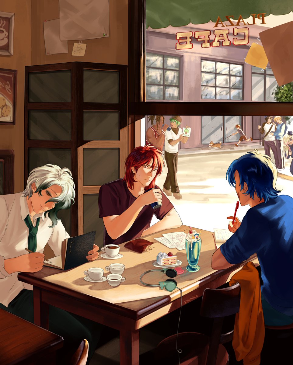 gusaniiitoo's tweet image. group project