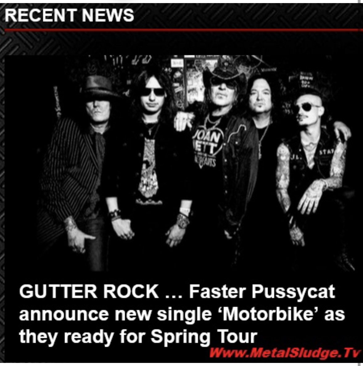 StevieTuff's tweet photo. Read this News at Metal Sludge!
GUTTER ROCK …
Faster Pussycat announce new single ‘Motorbike’ as they ready for Spring Tour
#fasterpussycat #taimedowne #kingsofsleaze #motorbike #houseofpain #bathroomwall #pppppussycat #metalsludge
https://t.co/gUgv9olGjU https://t.co/xVw9d2XOIZ