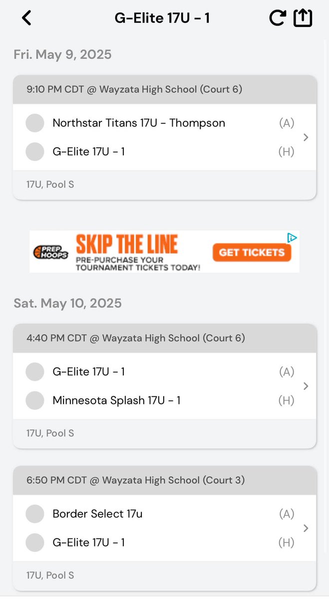 G-Elite AAU (@geliteaau) on Twitter photo Good luck to our 2026 team in Minneapolis this weekend at <a href="/PHCircuit/">Prep Hoops Circuit π</a> <a href="/PrepHoops/">Prep Hoops π</a> Battle at the Lakes #GEON3 Good luck to our 2026 team in Minneapolis this weekend at <a href="/PHCircuit/">Prep Hoops Circuit π</a> <a href="/PrepHoops/">Prep Hoops π</a> Battle at the Lakes #GEON3