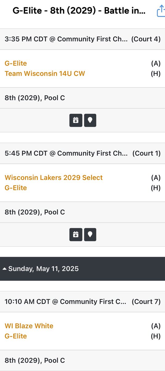 G-Elite AAU (@geliteaau) on Twitter photo Good luck to our 2029 girls in Appleton at <a href="/SelectEventsBB/">Select Events Basketball</a> Battle in the Badger State this weekend!!! Good luck to our 2029 girls in Appleton at <a href="/SelectEventsBB/">Select Events Basketball</a> Battle in the Badger State this weekend!!!