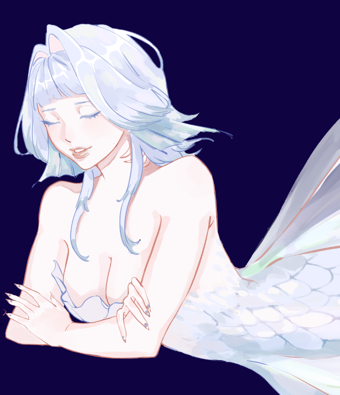 storeberrie's tweet photo. #mermay2025 details on my merbaby. I havent got the time to draw more of her.

#mermay #originalcharacter #ArtistOnX https://t.co/n1nn6ubd5o