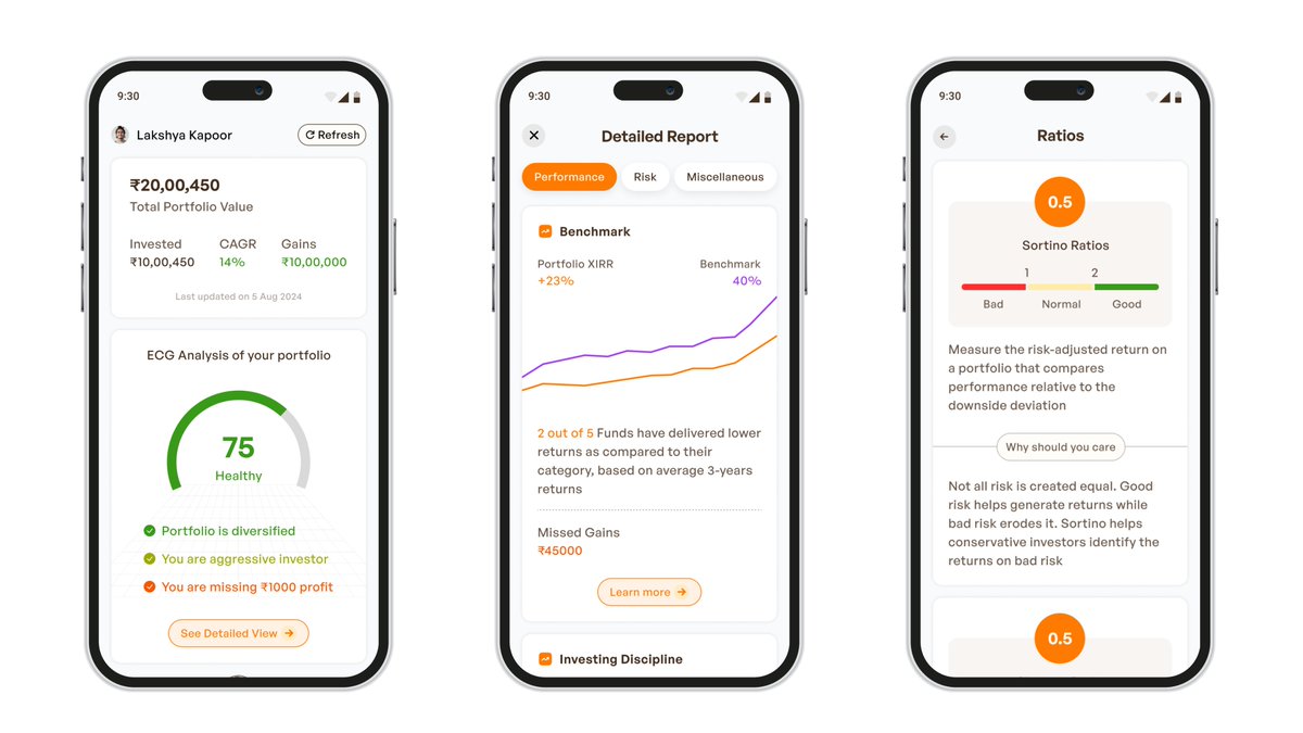 Designed for a finance client