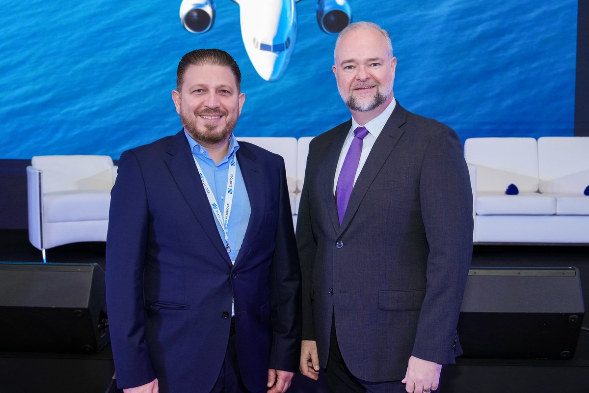 UAS_aero's tweet image. The @UAS_aero team had the pleasure of attending @CorpJetInvestor in Dubai last week, joined by UAS Founder and Executive President @al_husary. UAS Charter Director Philip du Preez also had the opportunity to share the company’s global charter expertise during the Charter Panel.…