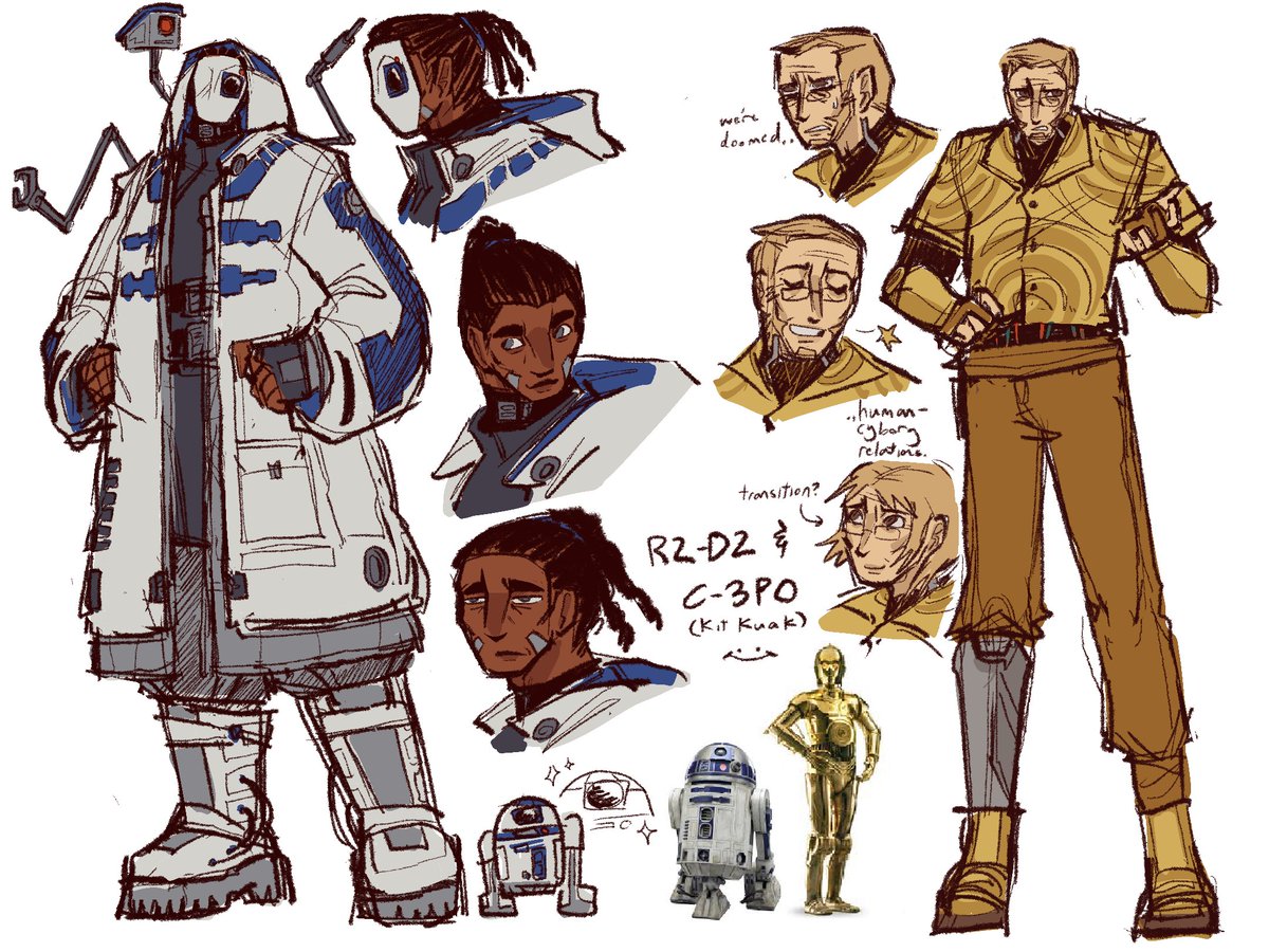 KuakKit's tweet image. DON'T learn about droid living conditions in the star wars universe.. saddest month of my life!!