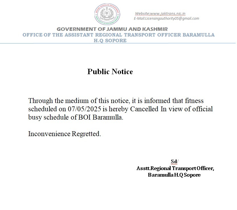 MVD BARAMULLA (@artobaramulla) on Twitter photo 