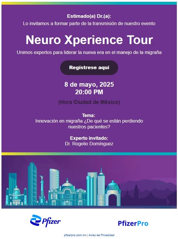 Innovación en migraña?, en México?

#migraña #tratamiento
