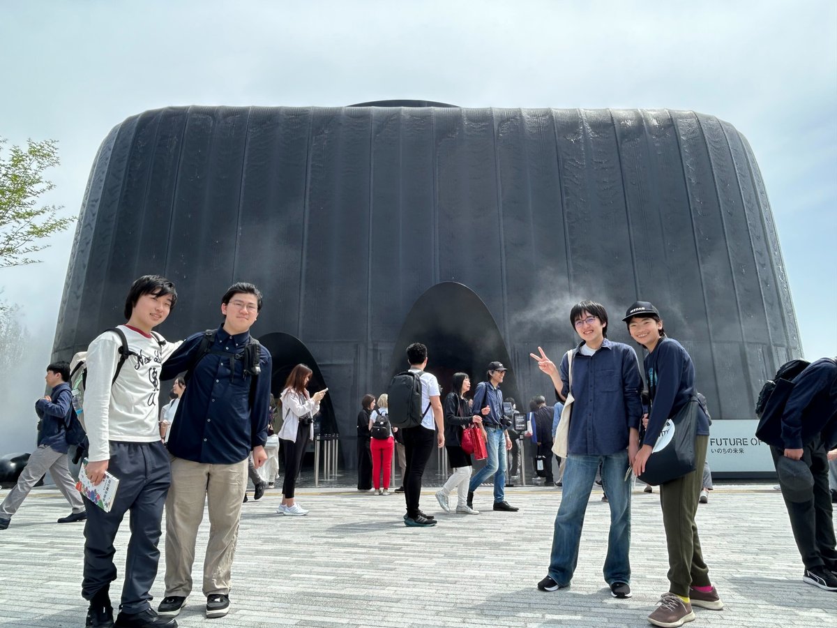 masason_f's tweet image. 【イベントレポート】
大阪・関西万博を訪問!パビリオンを巡り、最新技術や各国の文化に触れました!
#孫正義育英財団
#奨学金
#留学
#異能 #異才
#ギフテッド