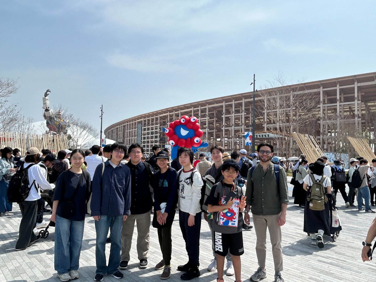 masason_f's tweet image. 【イベントレポート】
大阪・関西万博を訪問!パビリオンを巡り、最新技術や各国の文化に触れました!
#孫正義育英財団
#奨学金
#留学
#異能 #異才
#ギフテッド