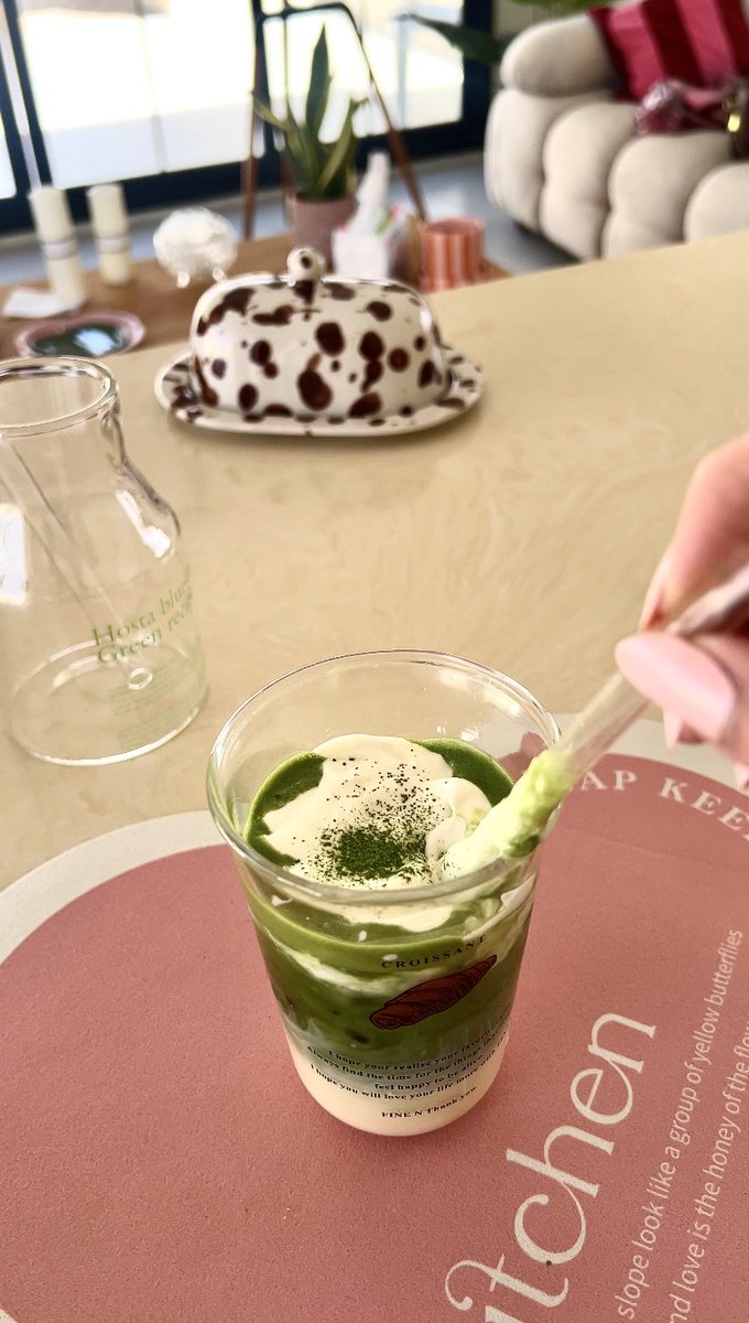الو بيلاتس ماتشا🌱💆🏻‍♀️