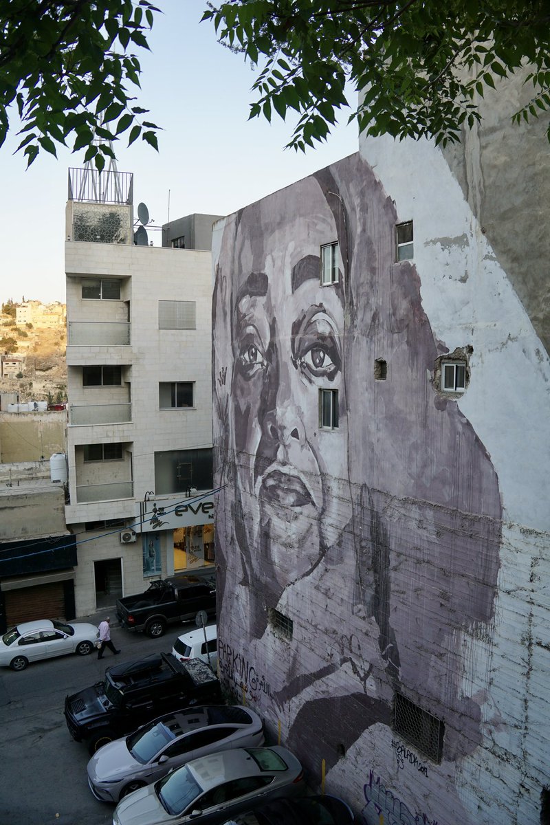 Stadtansichten in der Rainbow-Street in Amman (Jordanien). Letzter Abend bevor es nach Bagdad geht. Habt einen schönen Mittwoch.