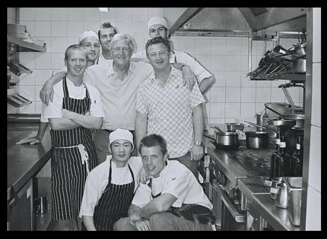 I've been revisiting old photos and found this pic of the great Sir Michael Parkinson and I, with my team from Salt many moons ago.