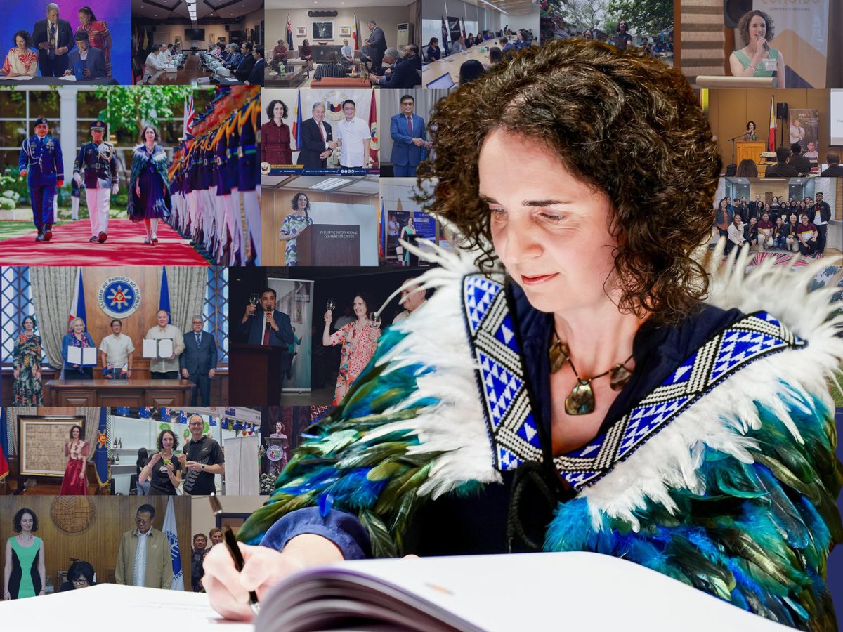 One year ago today, I presented credentials as New Zealand’s Ambassador to the Philippines. 🇳🇿🤝🇵🇭From Anilao’s reefs to signing the SOVFA, it’s been a year of milestones, manaakitanga, and momentum. Grateful for the journey—excited for what’s next! #NZinPH