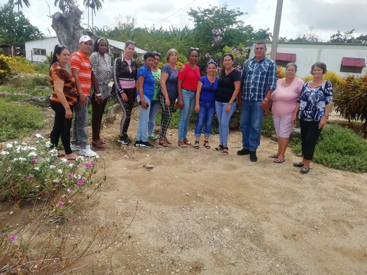Obtiene el municipio Florencia resultados satisfactorios en visita nacional para evaluar el trabajo realizado para enfrentar el ERCE. #EducacionCiegodeAvila #CubaMined #CiegodeAvila #FlorenciaVaConTodos #LatirAvileño