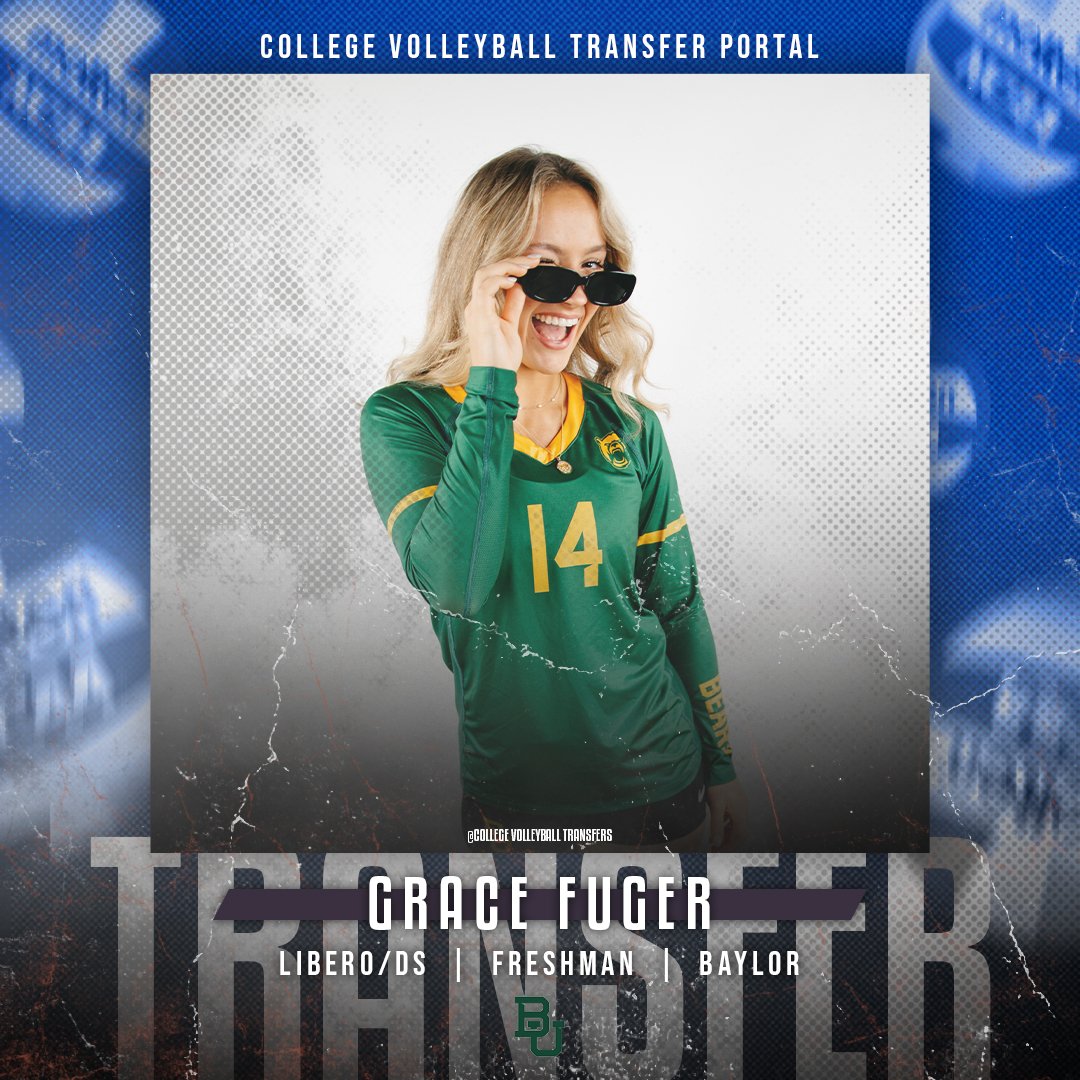 𝗜𝗻 𝗧𝗵𝗲 𝗣𝗼𝗿𝘁𝗮𝗹

✏️: Grace Fuger
🏐: Libero/DS
🎓: Freshman
📍: Baylor

#CollegeVBTransfers | #NCAAWVB