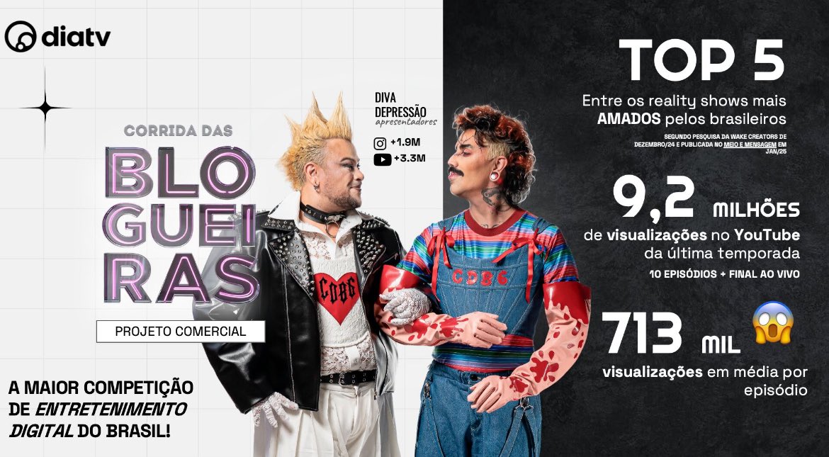 Divaverso_Diva's tweet photo. #CorridaDasBlogueiras @DivaDepressao https://t.co/fW3qyFHNzm