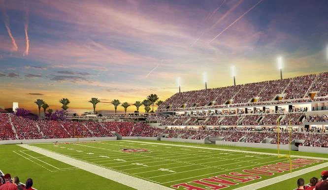 After a great conversation with <a href="/CoachMattyJ/">Matty J 🏹</a>, I am proud to announce that I have received a D1 offer to play football at San Diego State University! <a href="/TheHC_CoachLew/">🔴 Sean Lewis ⚫️</a>