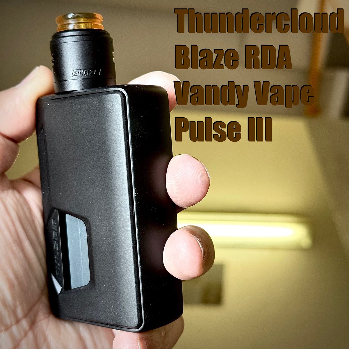 Rakumaru77's tweet image. #vape #thundercloud #blazerda #vandyvape #pulseiii #flavorkitchen #フレキチ