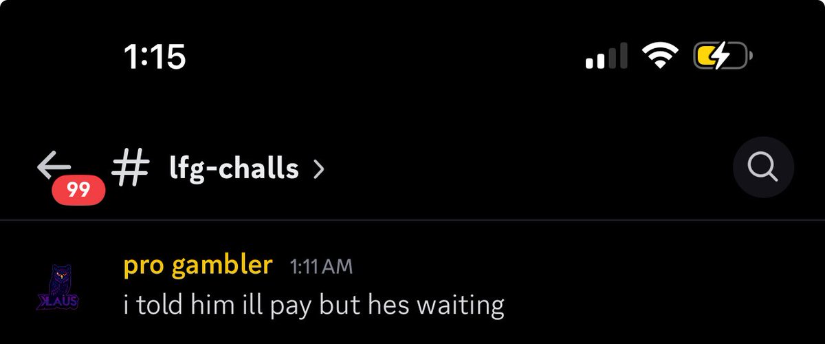 Be more like Grev and the wager scene wouldn’t be as cooked as it is. Be less like Klxus.