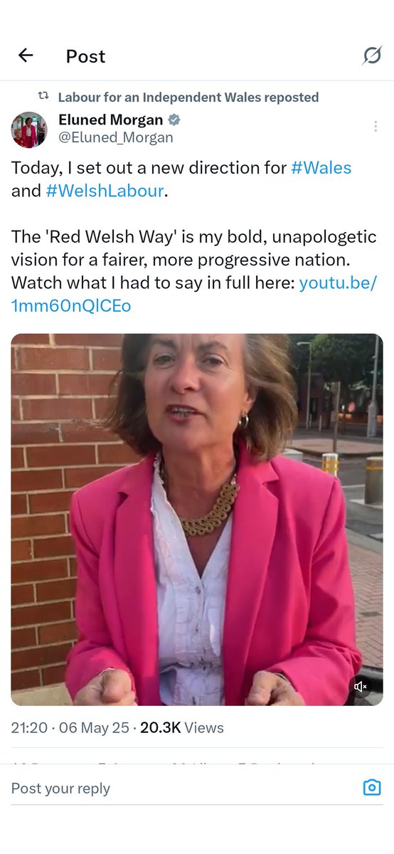 Nobody believes you anymore.

However many resets, new directions, revamps, etc. you and your London bosses make, it won't matter.

Labour's days running Wales down are over in a year's time.

partyof.wales/join/