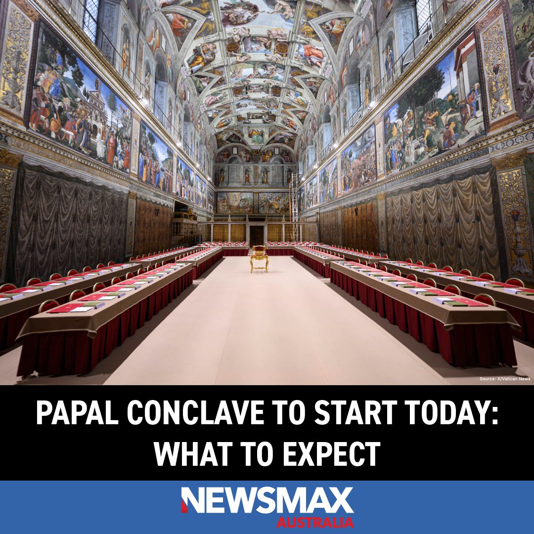 The 133 cardinals who will take part in the conclave to elect a new pope have arrived in Rome ahead of its commencement at 10:00AM, May 7 local time [6:00PM AEST].

The conclave will take place in the Sistine Chapel and each day will start with Mass and end with vespers before
