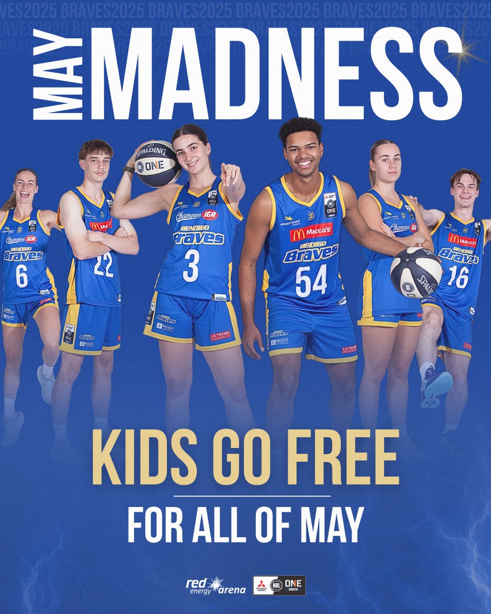 We're continuing the MADNESS🚨
That's right, free entry for all children for the rest of May!

*Kids go free with paying and attending adult, no ticket needed.
**Only valid on kids under the age of 15