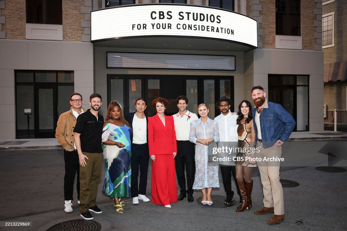 GhostsCBSFans's tweet photo. Some of our favorite #GhostsCBS cast and crew* at the CBS Studios FYC event in Los Angeles (May 6, 2025.) 👻

*Richie, Brandon, Danielle, Román, Rebecca, the Joes, Asher, Rose, Utkarsh, Sheila, and Devan.

📁 open the thread to see more photos https://t.co/Jen4A9UD3C