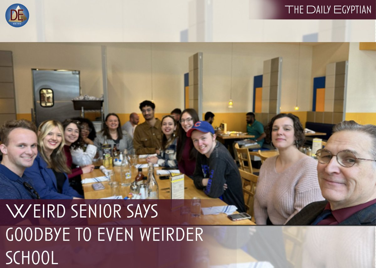 Enan Chediak shares his experience as a graduating senior from Southern Illinois University, reflecting on long nights in the Comm building, meaningful photojournalism projects, and the friendships that made it all worth it. F

Read more: dailyegyptian.com/121393/news/we…

By Enan Chediak
