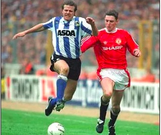 If Volvo made footballers 😉 #OnThisDay in 1994  after 3 goals in 183 games between 1989 &amp; 1994, Wednesday said farewell to the fantastic Roland Nilsson - who will ever forget his pivotal performance in the Rumbelows Cup final in 1991. #SWFC #WAWAW