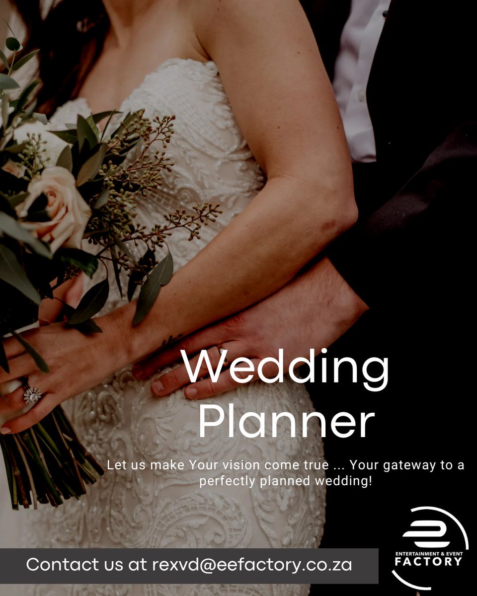 Entertainment & Event Factory (@eefact) on Twitter photo Turning Your Dream Wedding into a Timeless Reality ... Where love stories come to life! πβ¨ #PerfectlyPlanned
From invitations to honeymoon ... we plan and do it all
Contact us at rexvd@eefactory.co.za to assist with your perfect wedding
#wedding #weddingplanning Turning Your Dream Wedding into a Timeless Reality ... Where love stories come to life! πβ¨ #PerfectlyPlanned
From invitations to honeymoon ... we plan and do it all
Contact us at rexvd@eefactory.co.za to assist with your perfect wedding
#wedding #weddingplanning
