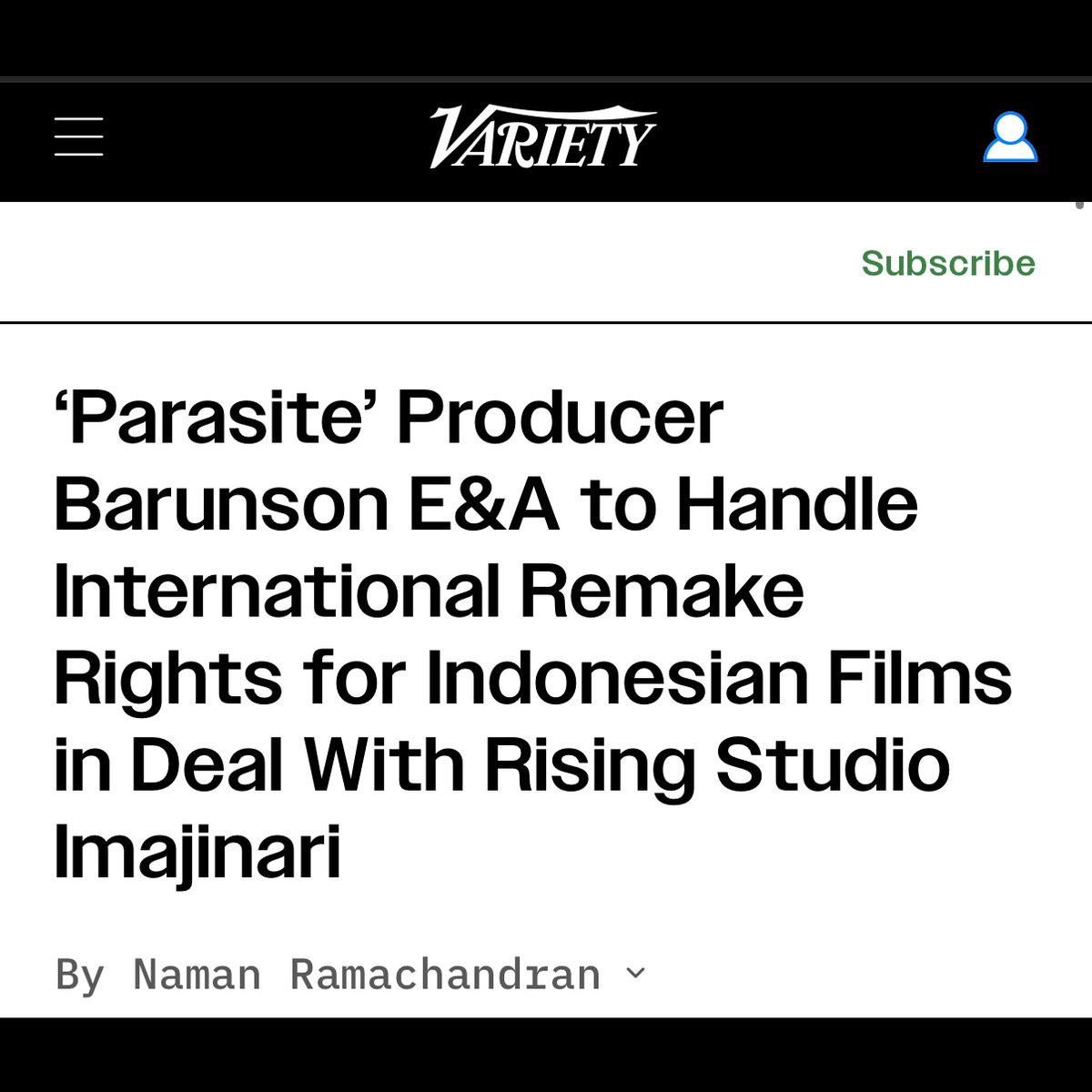 Callsheet_'s tweet photo. Kabar gembira cinemates!Barunson E&amp;A, produser ‘Parasite’, pegang hak remake internasional ‘Agak Laen’, sekuelnya, &amp; ‘Tinggal Meninggal’!! @imajinari_id https://t.co/rHwdPFVo4a