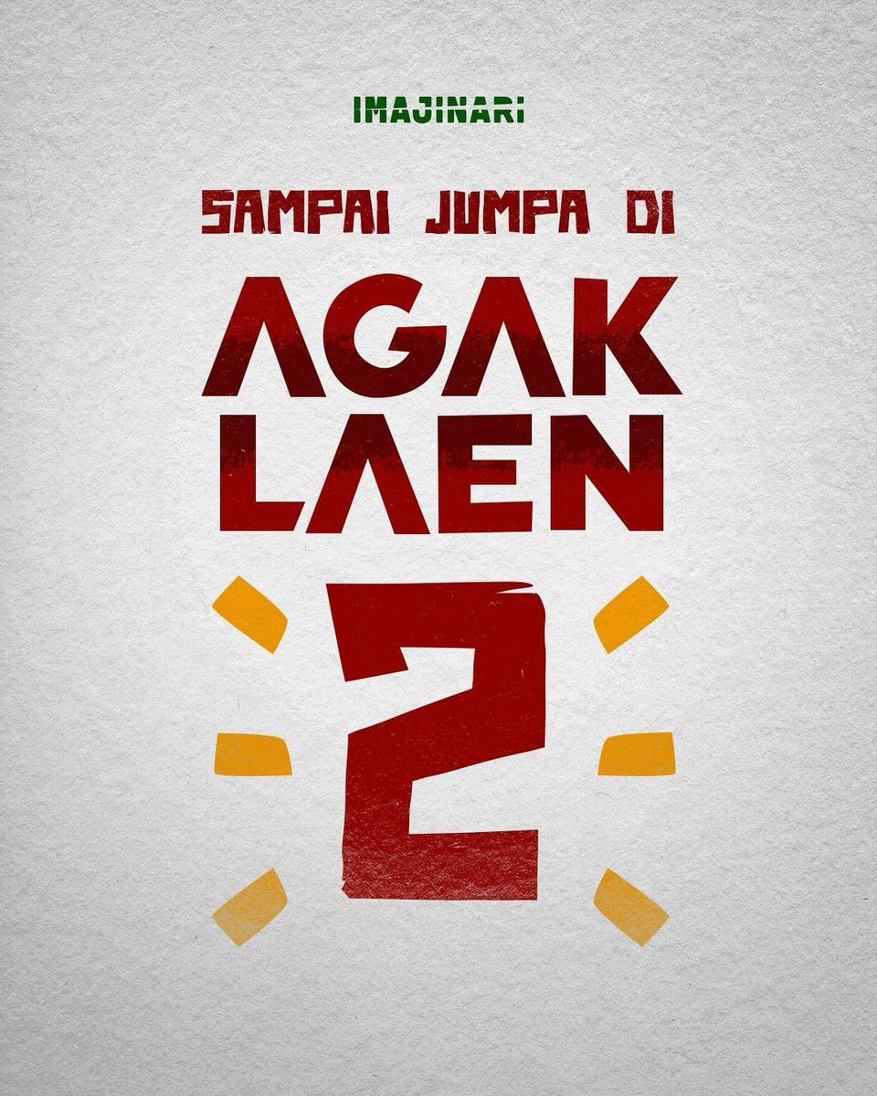 Callsheet_'s tweet photo. Kabar gembira cinemates!Barunson E&amp;A, produser ‘Parasite’, pegang hak remake internasional ‘Agak Laen’, sekuelnya, &amp; ‘Tinggal Meninggal’!! @imajinari_id https://t.co/rHwdPFVo4a