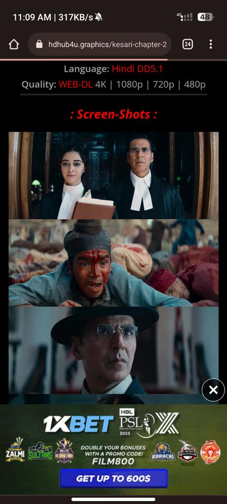 #kesari chapter 2 hd leaked🤯