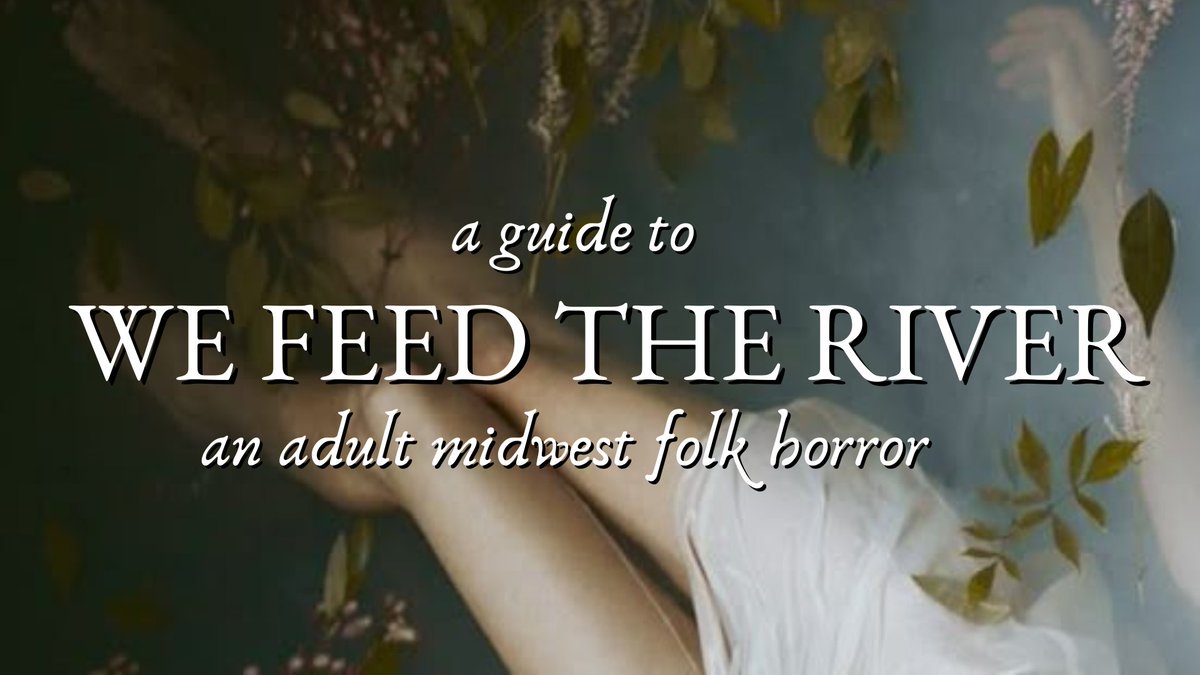 RachelxRussell's tweet image. an #agentsguide to WE FEED THE RIVER, my MaXXXine meets Midsommar adult Midwest folk horror—hitting inboxes this summer!
featuring:
🍂 a bluegrass festival
🍂 cults
🍂 female rage
🍂 a dash of romance
🍂 & a speculative twist ending
#questpit #agentguide