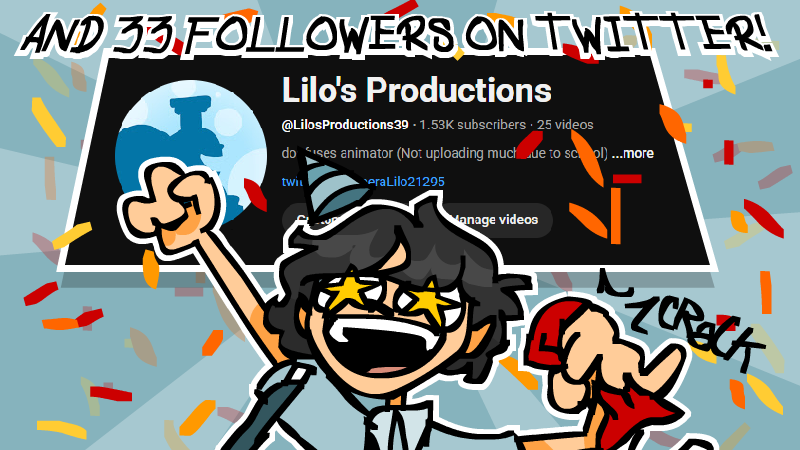 Thanks for 1.5K Subs Everyone!!
(and 33 follwers on Twitter!!) :DD
from the bottom of my heart thank you. :]