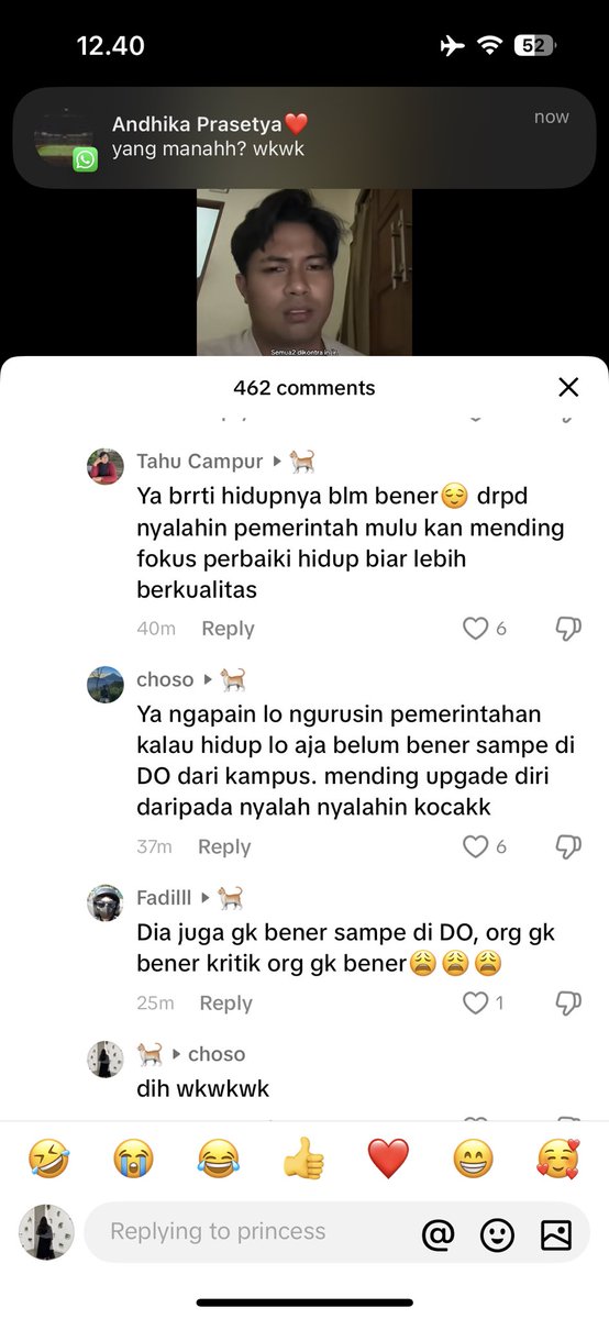 patheticgall's tweet photo. terus kalo do dr kampus gaboleh gitu kritik pemerintah? harus yg hidupnya bnr dlu?? kwkwkwkkw netizen tolol https://t.co/E3XBEV4AmR