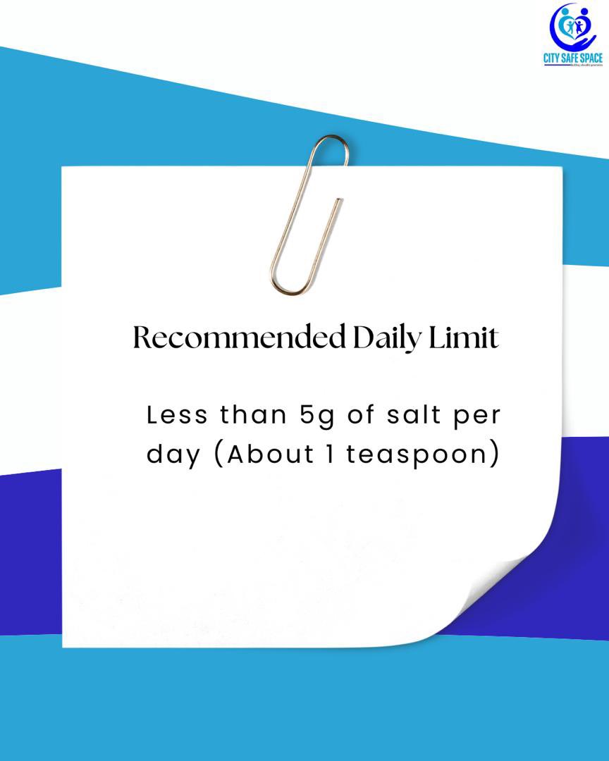 citysafespace's tweet image. Salt alert! 

Most people eat way more salt than they should. 

Less than 5g/day is the goal! 

#saltintake #healthyliving #citysafespace