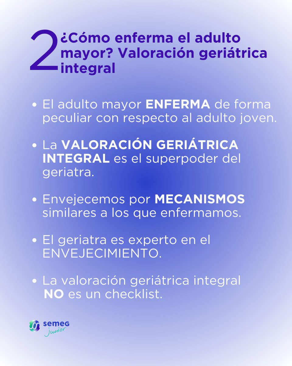 ¿Aún no sabes qué especialidad elegir? 👩‍⚕️ Descubre por qué la Geriatría puede ser tu camino. Frases clave de The Basics que te harán replanteártelo.
Ojalá os inspire, #MIR2025 🧠❤️

#SoyGeriatra #SEMEG #MedicinaGeriátrica