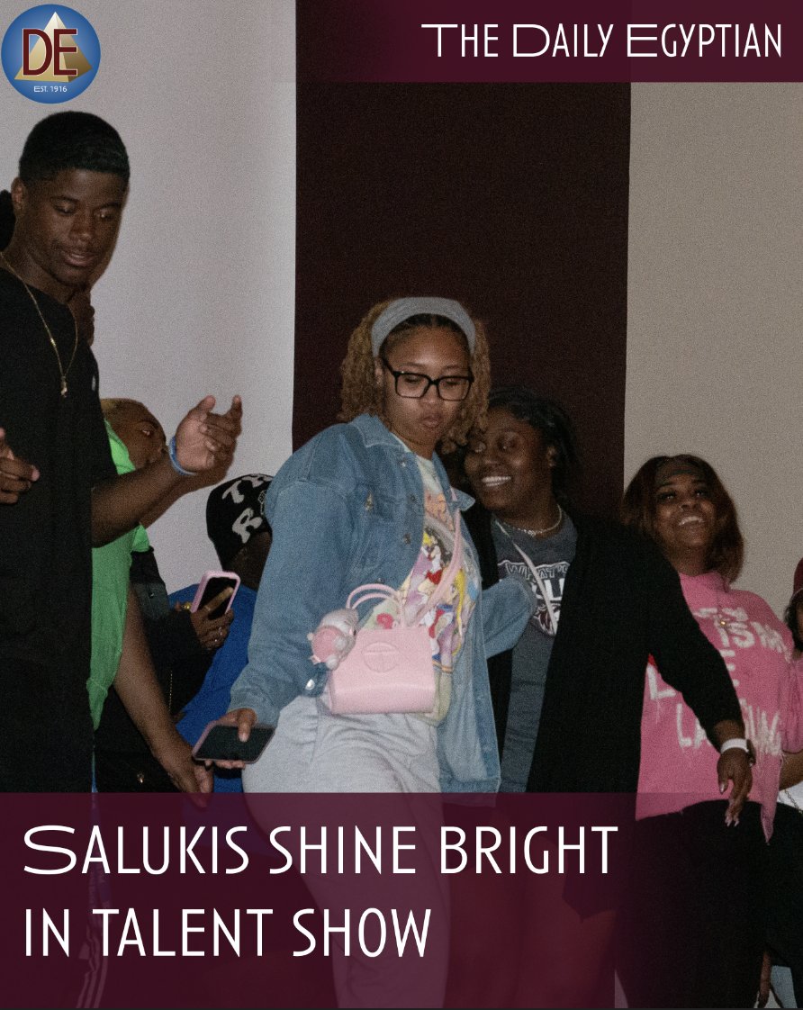 The Office of Student Engagement hosted the annual Salukis Got Talent show in the Student Center Ballrooms on Thursday, May 1, in Carbondale, Illinois.

Read more: dailyegyptian.com/121406/news/sa…

📸: Riley Sembler