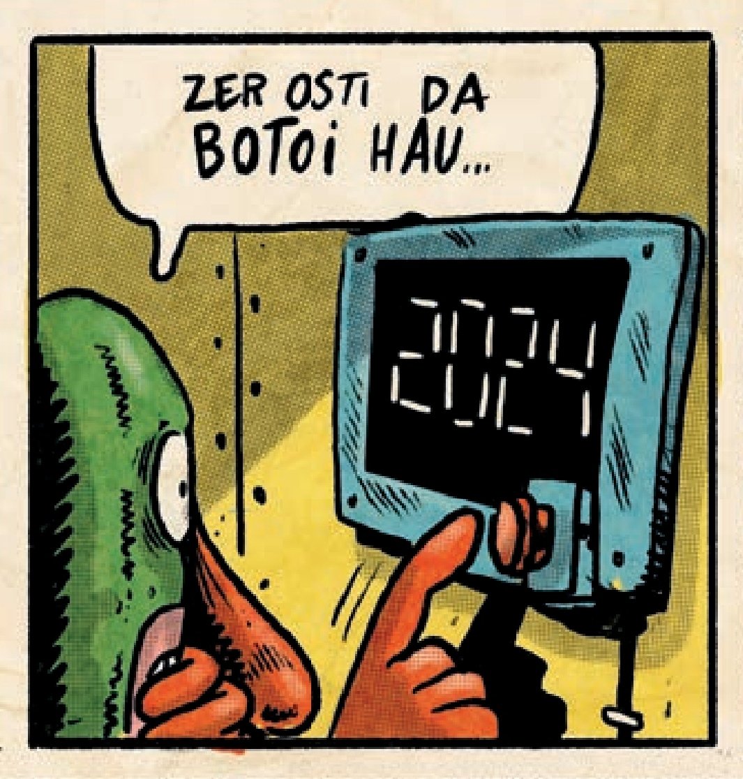 #Musgoman itzuli da. Heil! Fantzinean baino ez!