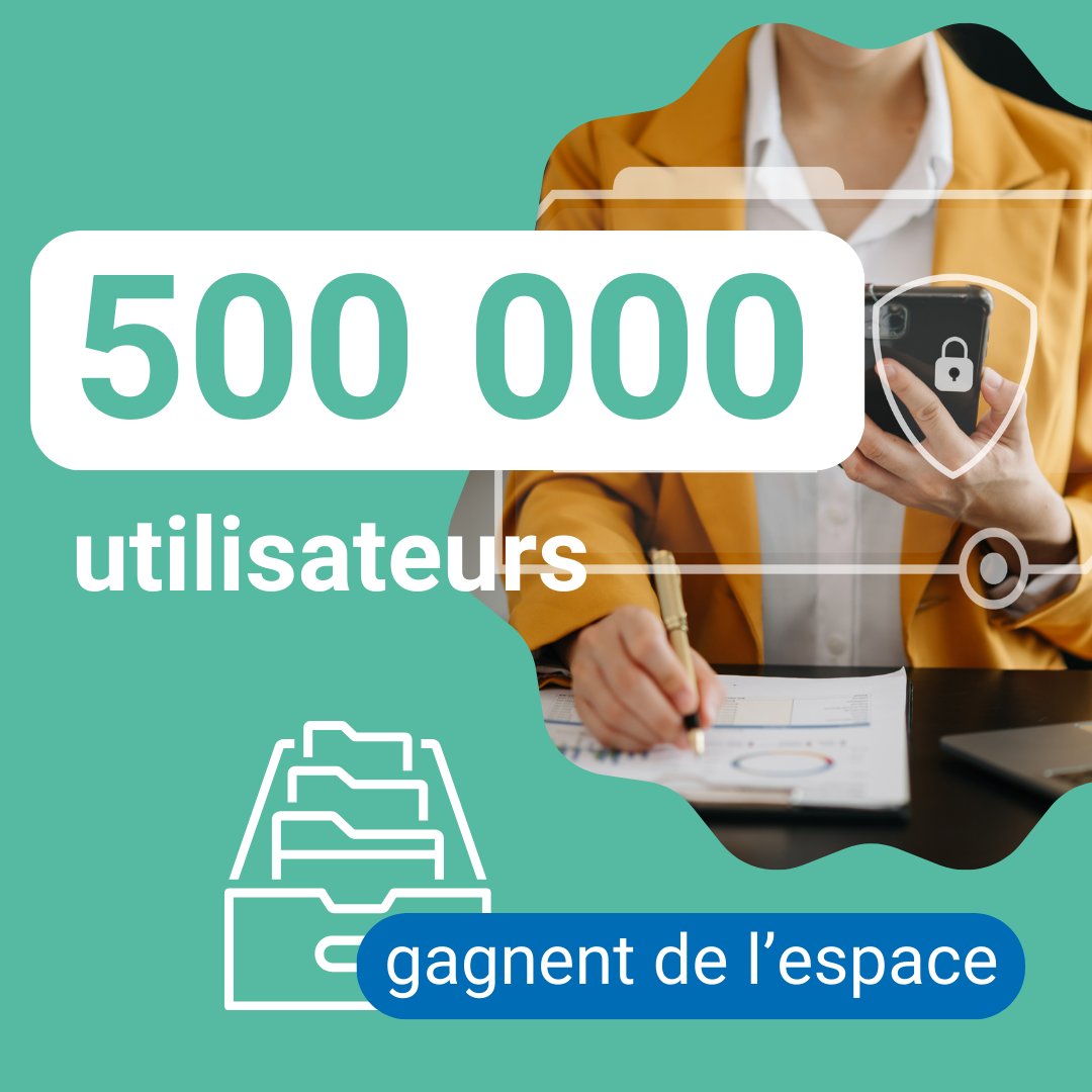 500 000 utilisateurs ont libéré de l’espace grâce à Zeendoc ! Moins de papiers, plus d’efficacité, plus de liberté. 📂

Passer à la GED, c’est aussi retrouver de la place… et du temps. 🙌

#Zeendoc #500000Utilisateurs #GainDEspace #GED #TransformationDigitale #TPE #PME