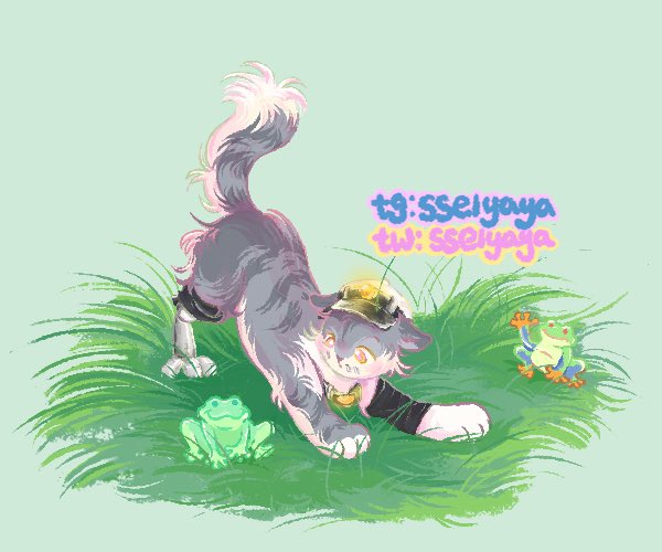 🐸🐱🐸
#art #digitalart