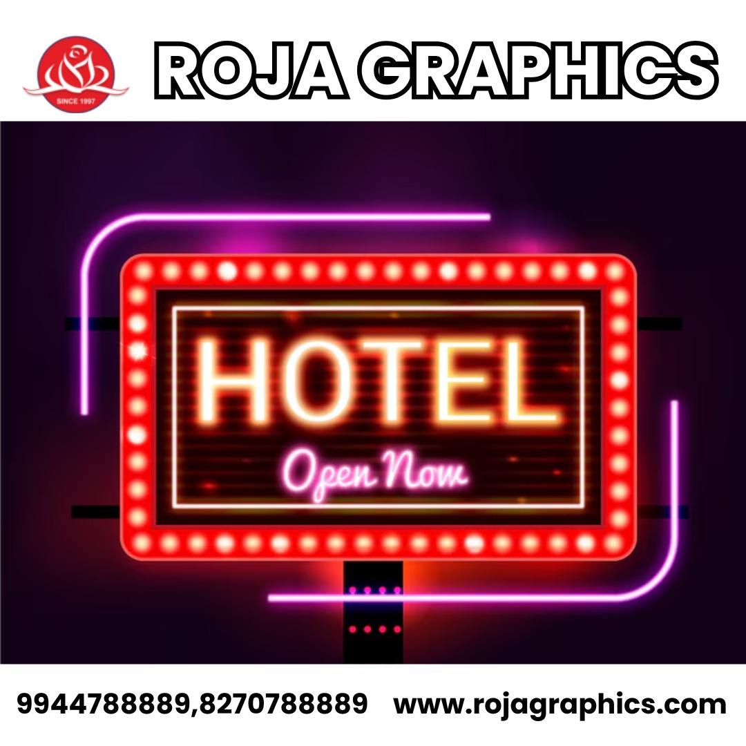 graphics72471's tweet image. ✨ Light up your brand with custom LED name boards, acrylic signage &amp;amp; glow boards from Roja Graphics – Madurai’s trusted LED board designers.
Stand out from the crowd! 🌟
rojagraphics.com
+91 9944788889
#LEDBoardsMadurai #CustomLEDNameBoards #SignBoardDesign