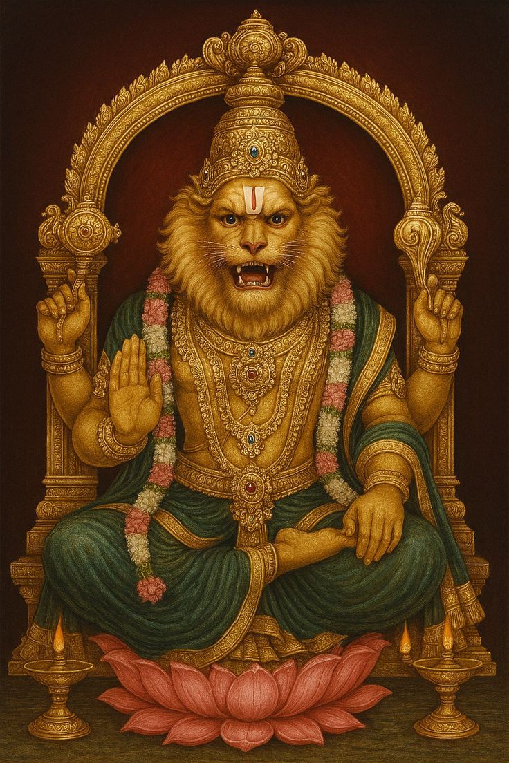 AkshitaL_'s tweet image. नरसिंह भगवान ❣️