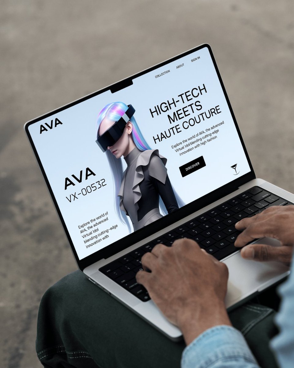 codeforkal's tweet image. Step into the world of AVA — where digital couture meets next-gen virtual reality. Designed for high-immersion fashion platforms, AVA blends sleek, tech-forward aesthetics with bold, futuristic expression.