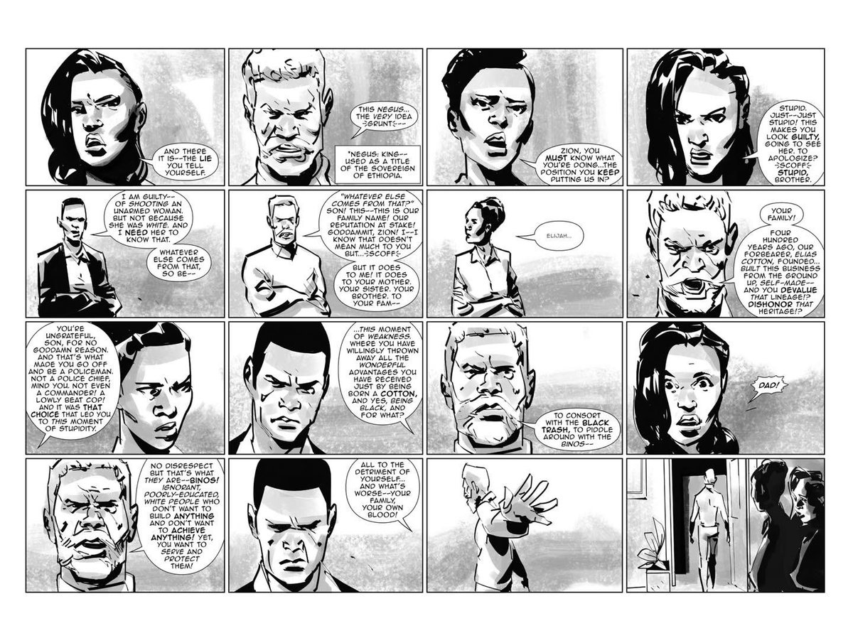 Black Cotton #3. 

Art by Marco Perugini, letters by Francisco Zamora, story by Patrick Foreman &amp; Brian Hawkins