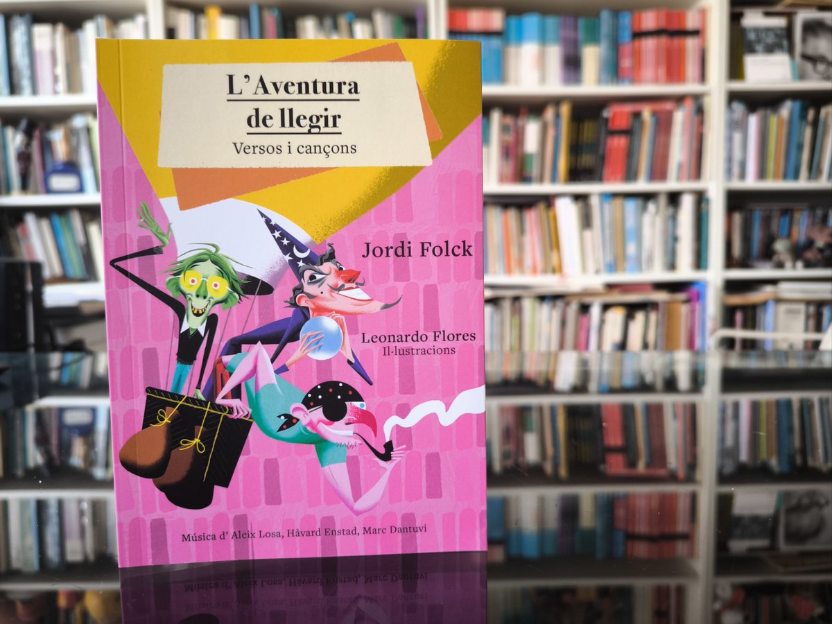 Jordi Folck (@jordi_folck) on Twitter photo Aquesta setmana arriba a les llibreries L'Aventura de Llegir, Versos i Cançons per a infants i joves i amb partitures per cantar-les i ballar-les. 33 composicions! <a href="/barcelona_cat/">Barcelona</a> <a href="/cultura_cat/">Cultura</a> <a href="/educaciocat/">Educació</a>
<a href="/lletres/">Lletres catalanes</a> <a href="/poesia_encatala/">Totes les novetats de poesia en català</a> <a href="/Criatures_cat/">Criatures</a> <a href="/LaCalders/">Llibreria Calders</a> <a href="/bcn_ajuntament/">Ajuntament de Barcelona</a> Aquesta setmana arriba a les llibreries L'Aventura de Llegir, Versos i Cançons per a infants i joves i amb partitures per cantar-les i ballar-les. 33 composicions! <a href="/barcelona_cat/">Barcelona</a> <a href="/cultura_cat/">Cultura</a> <a href="/educaciocat/">Educació</a>
<a href="/lletres/">Lletres catalanes</a> <a href="/poesia_encatala/">Totes les novetats de poesia en català</a> <a href="/Criatures_cat/">Criatures</a> <a href="/LaCalders/">Llibreria Calders</a> <a href="/bcn_ajuntament/">Ajuntament de Barcelona</a>